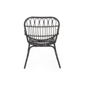 Harlem Chair Gray Rattan