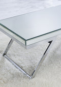 Alfresco Mirrored Coffee Table Silver Silver Wood
