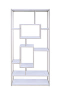 Alize Bookcase And Desk White White Wood