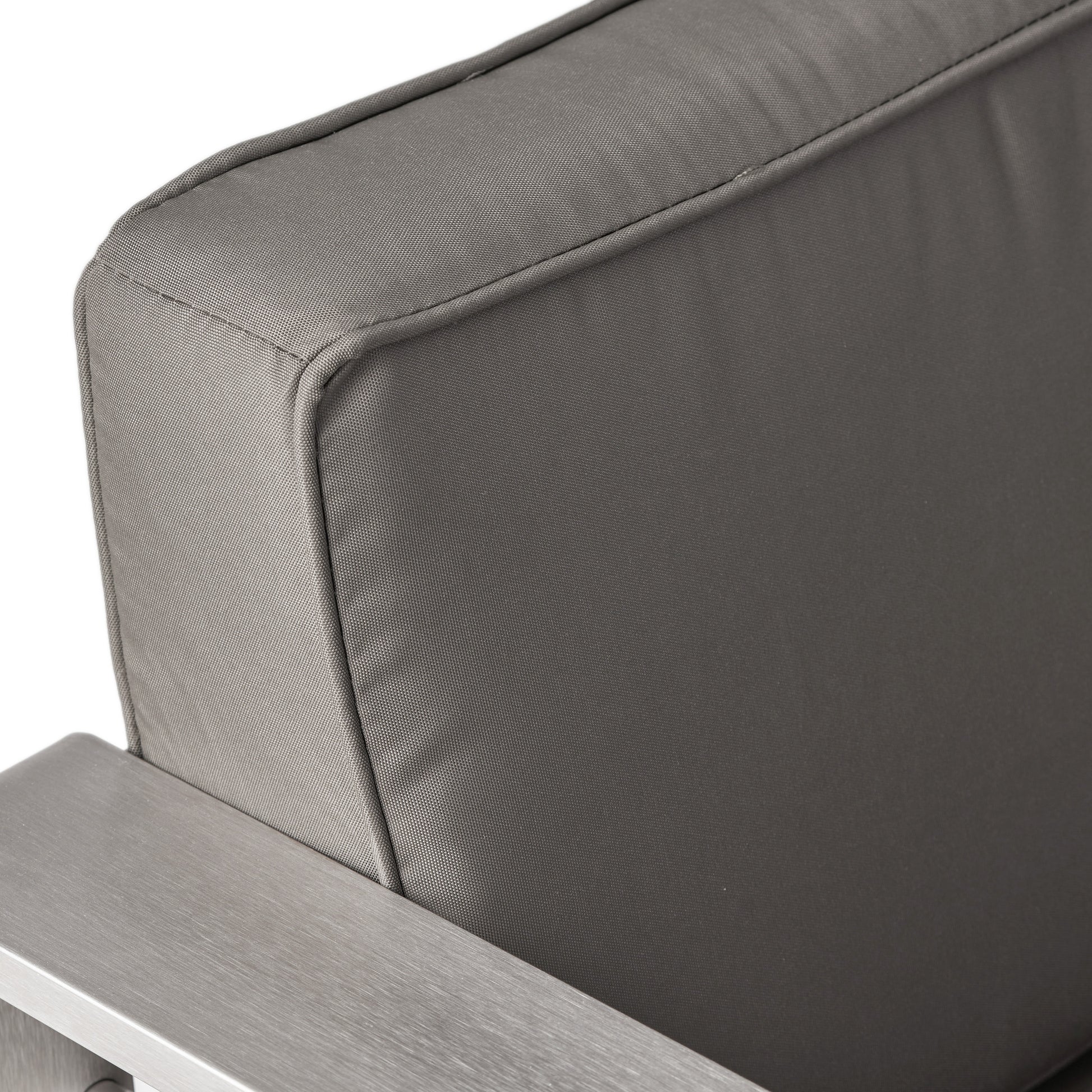 Cape Coral Mp1 Club Chair Yes Khaki,Silver Rust Resistant Frame Garden & Outdoor Modern Aluminium