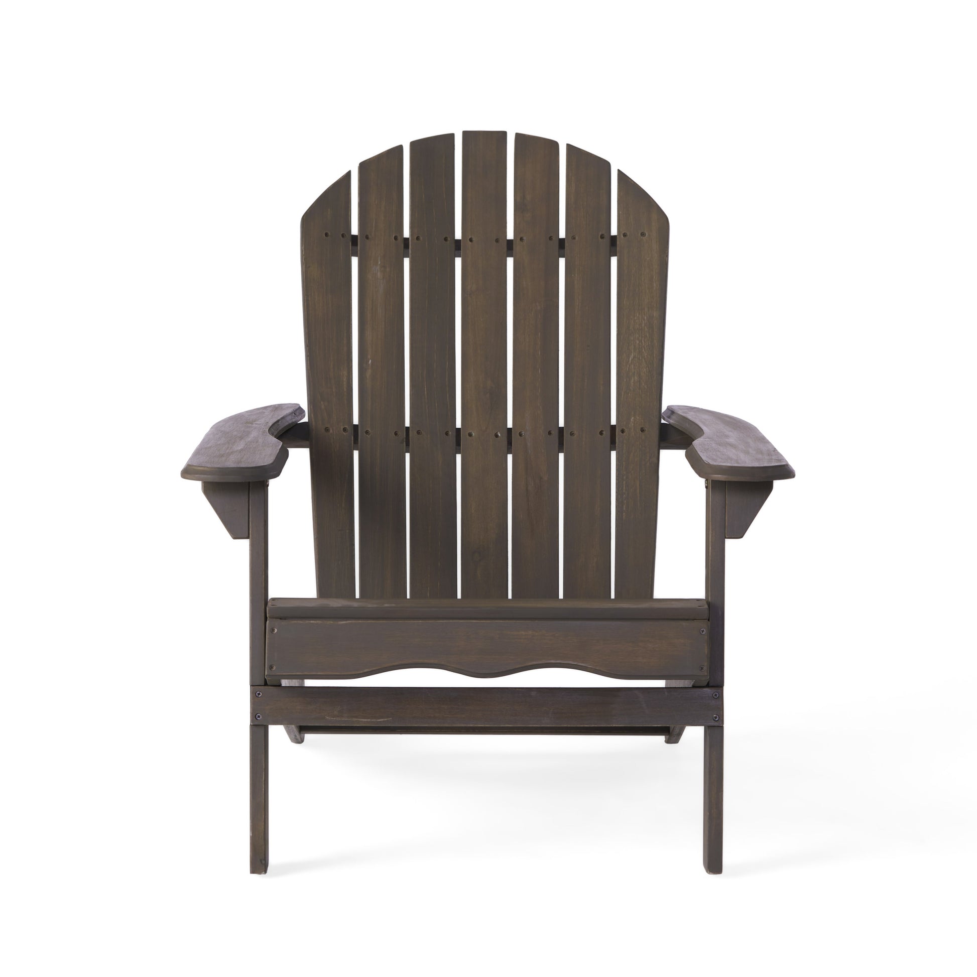 Malibu Adirondack Chair Grey Acacia Wood