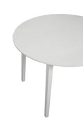 Naples 5 Piece Drop Leaf Dining Set White White Wood