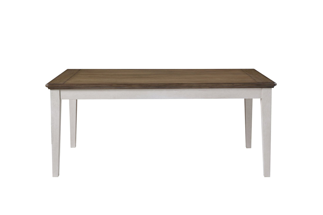 Pendleton Dining Table White White Wood