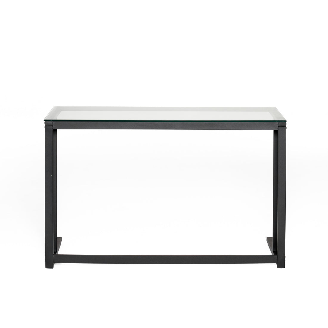 Computer Desk Black Glass