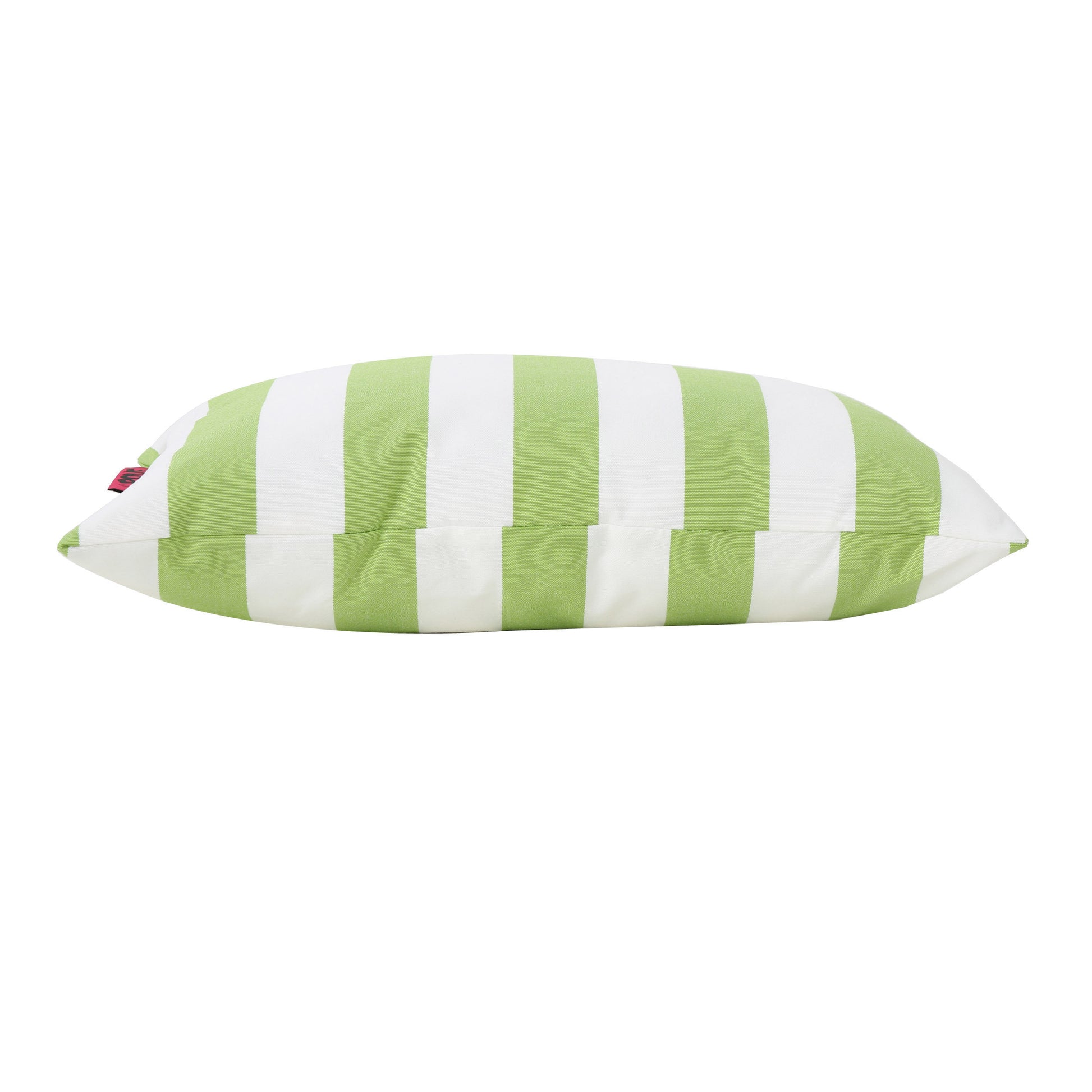 Coronado Stripe Rectangular Pillow Green Fabric