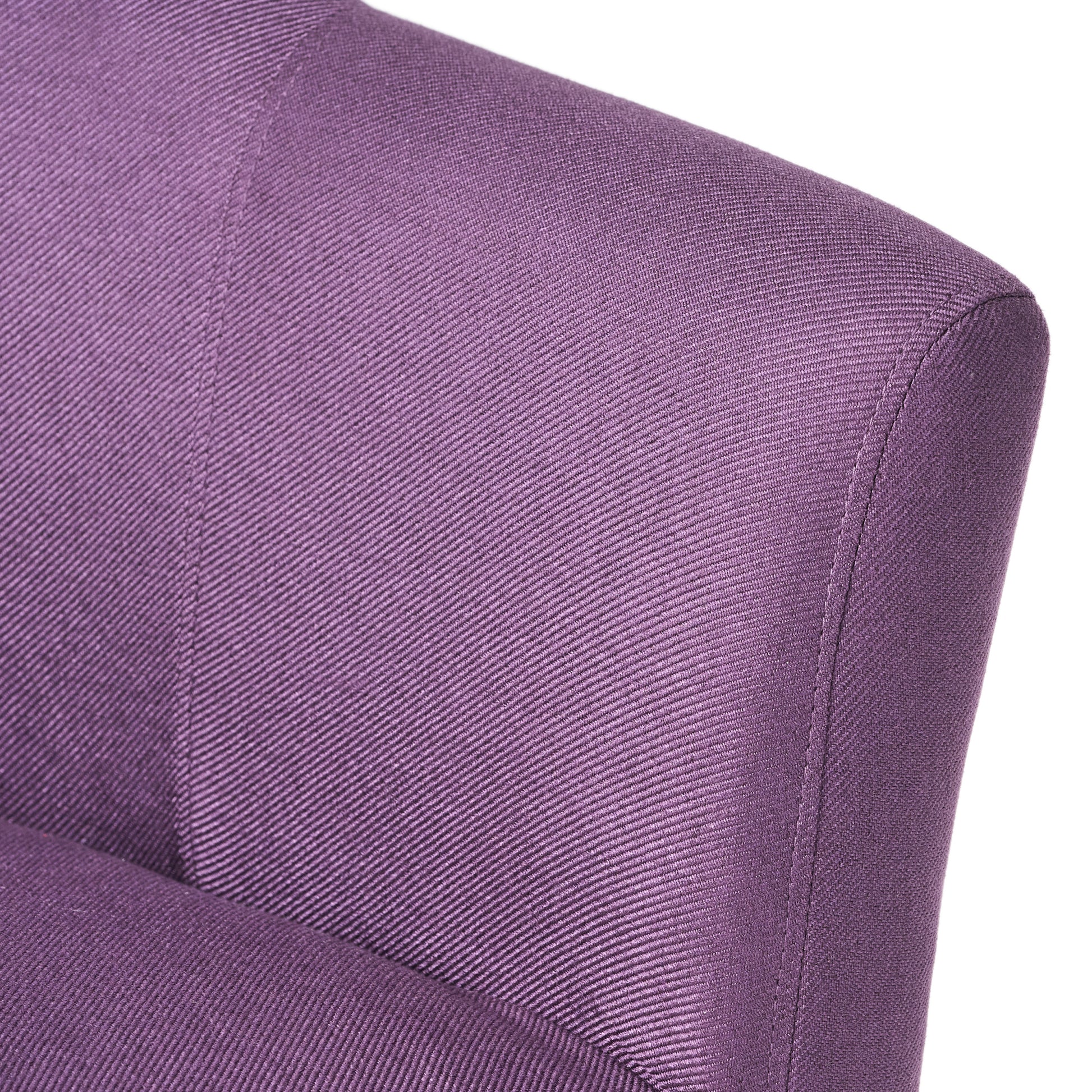 Arm Chair Plum Fabric