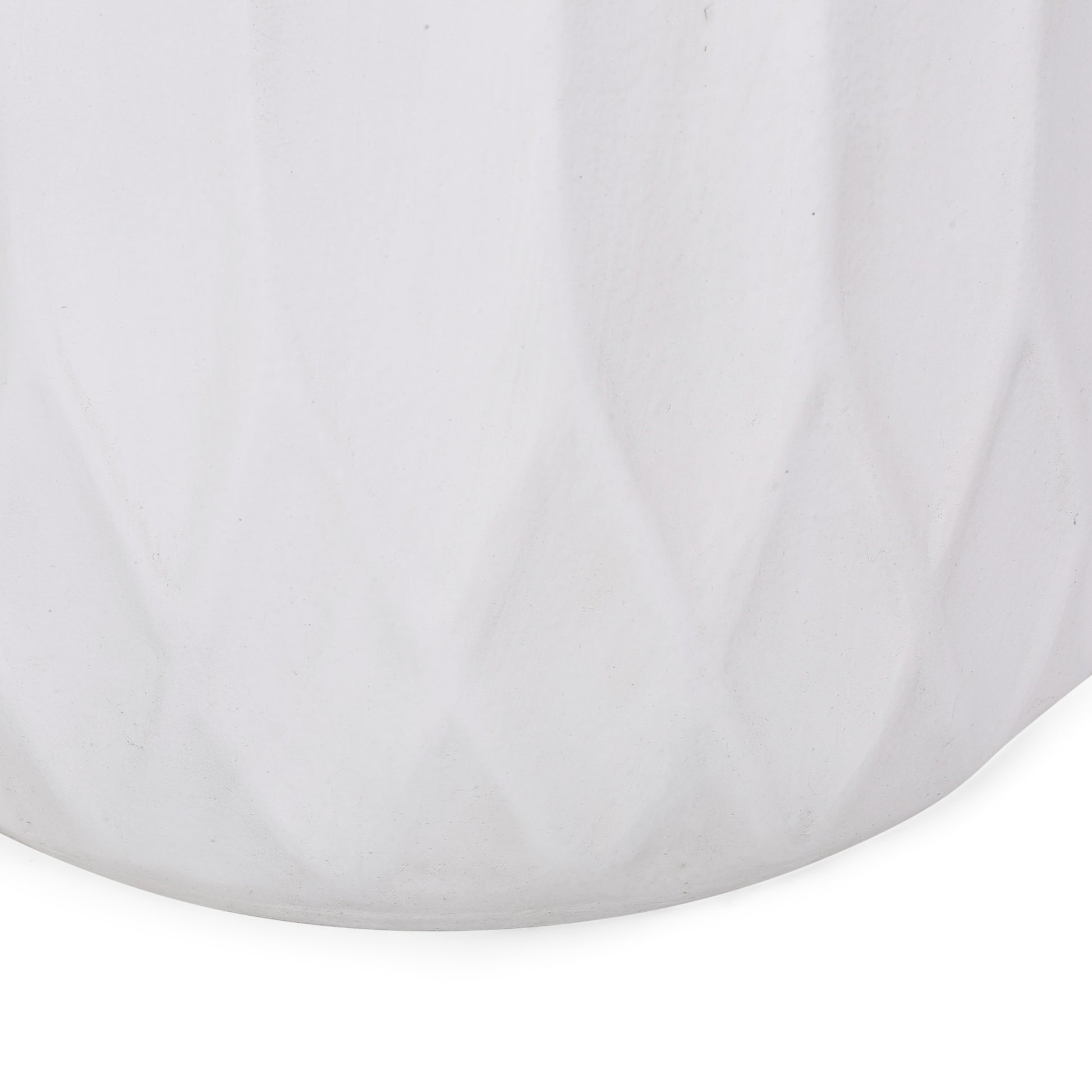 End Table Antique White Magnesium Oxide