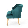 Chair Teal Velvet