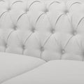Sofa 3 Seater Grey Fabric