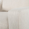 Club Chair Beige Fabric 1 Seat