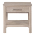 Gabby End Table Light Brown Light Brown Wood