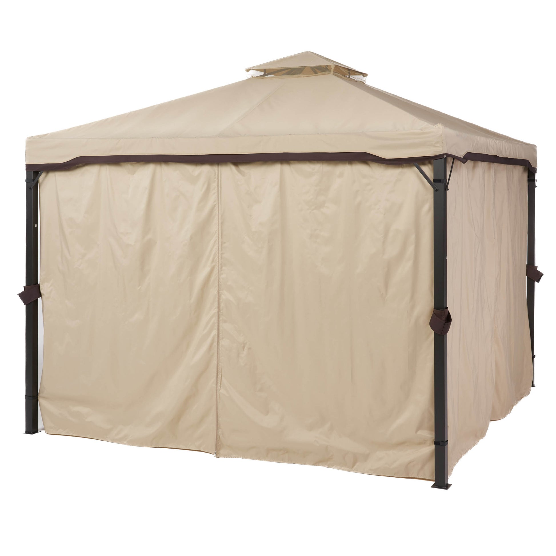 Skyline Gazebo Beige Iron