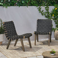 Charlotte Lounge Chair Black Metal & Wood