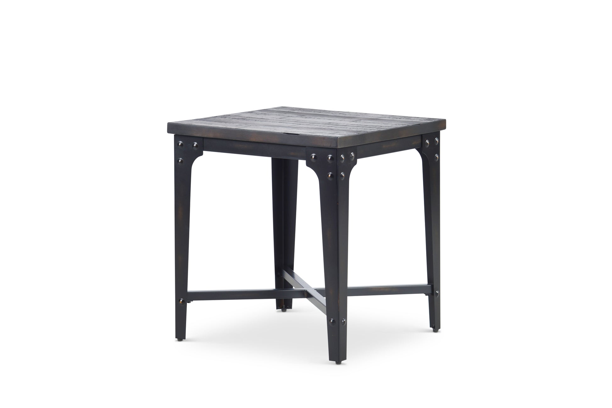 Sherlock Cocktail & 2 End Table Brown Brown Wood