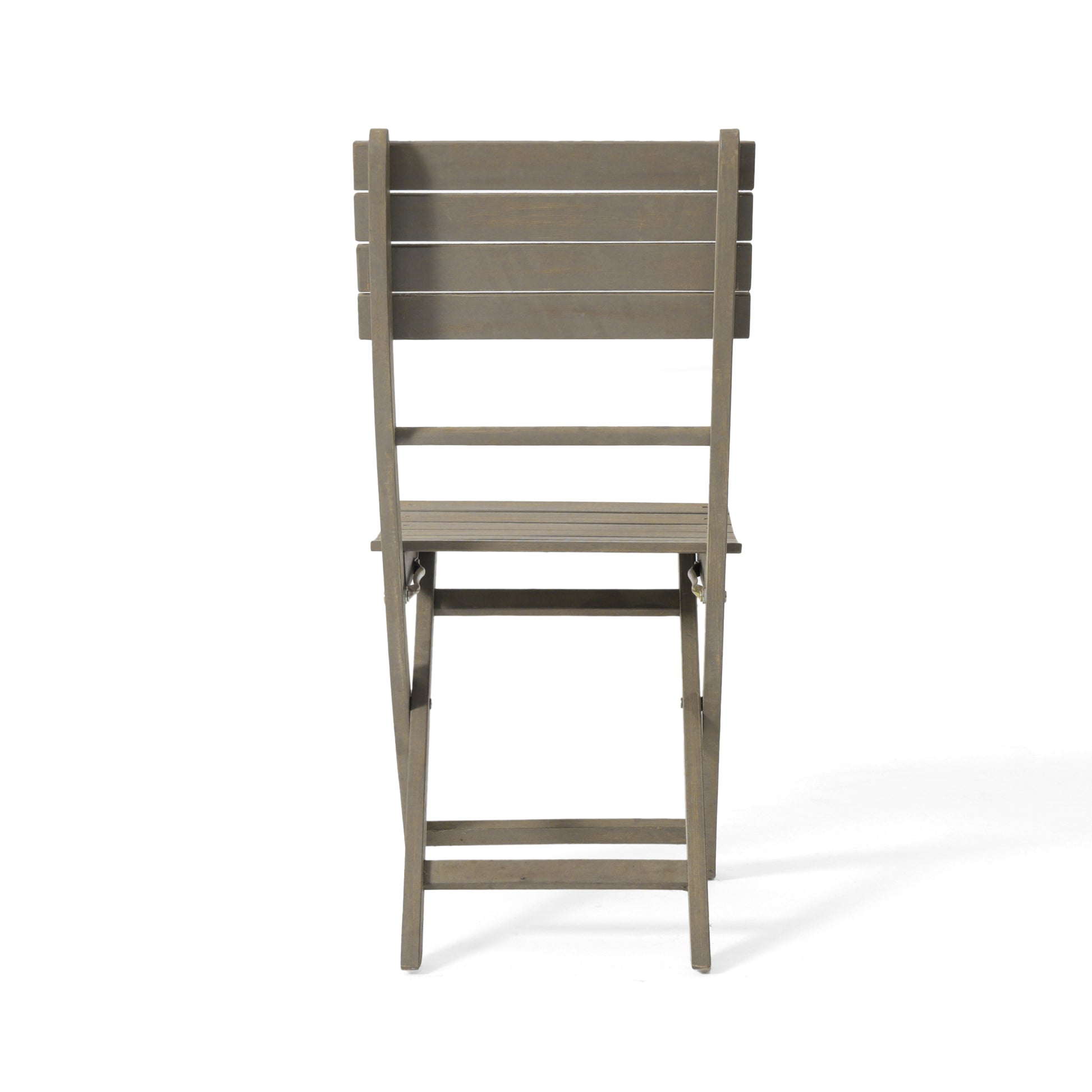 Positano Foldable Chair Grey Acacia Wood