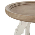 Accent Table Natural White Mdf