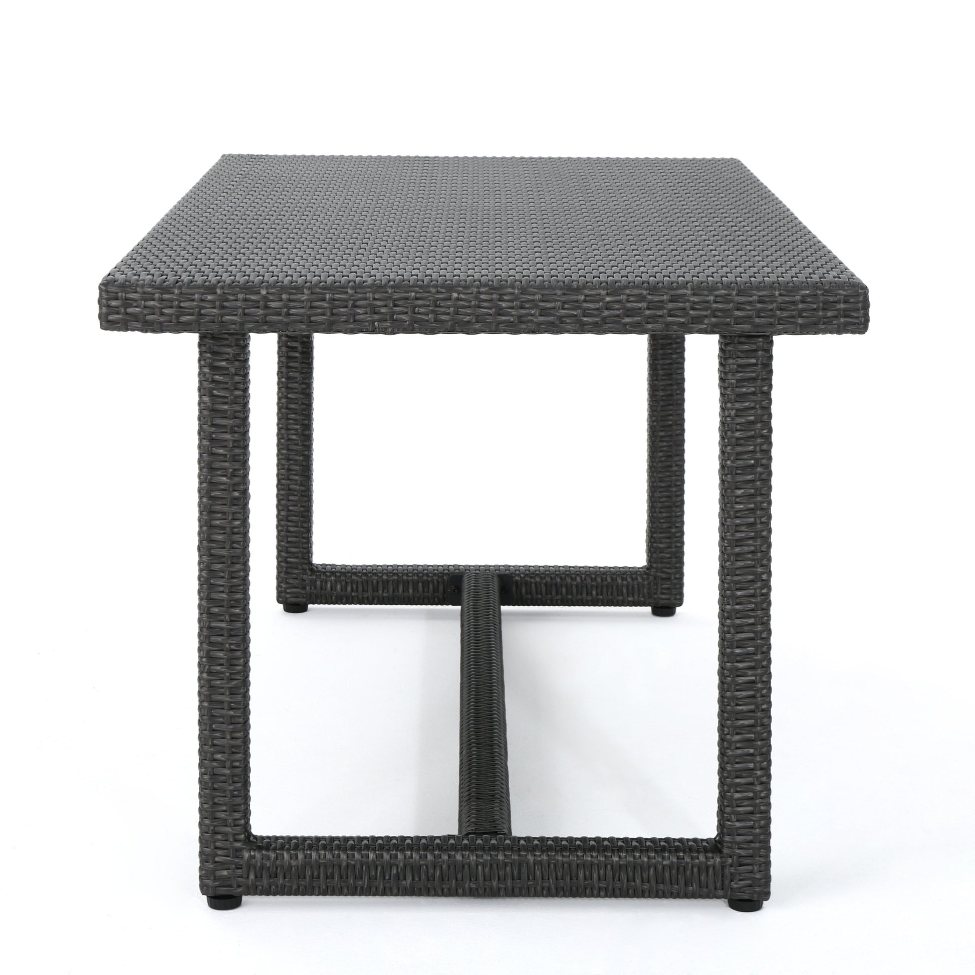 Santa Rosa Dining Table Grey Rattan