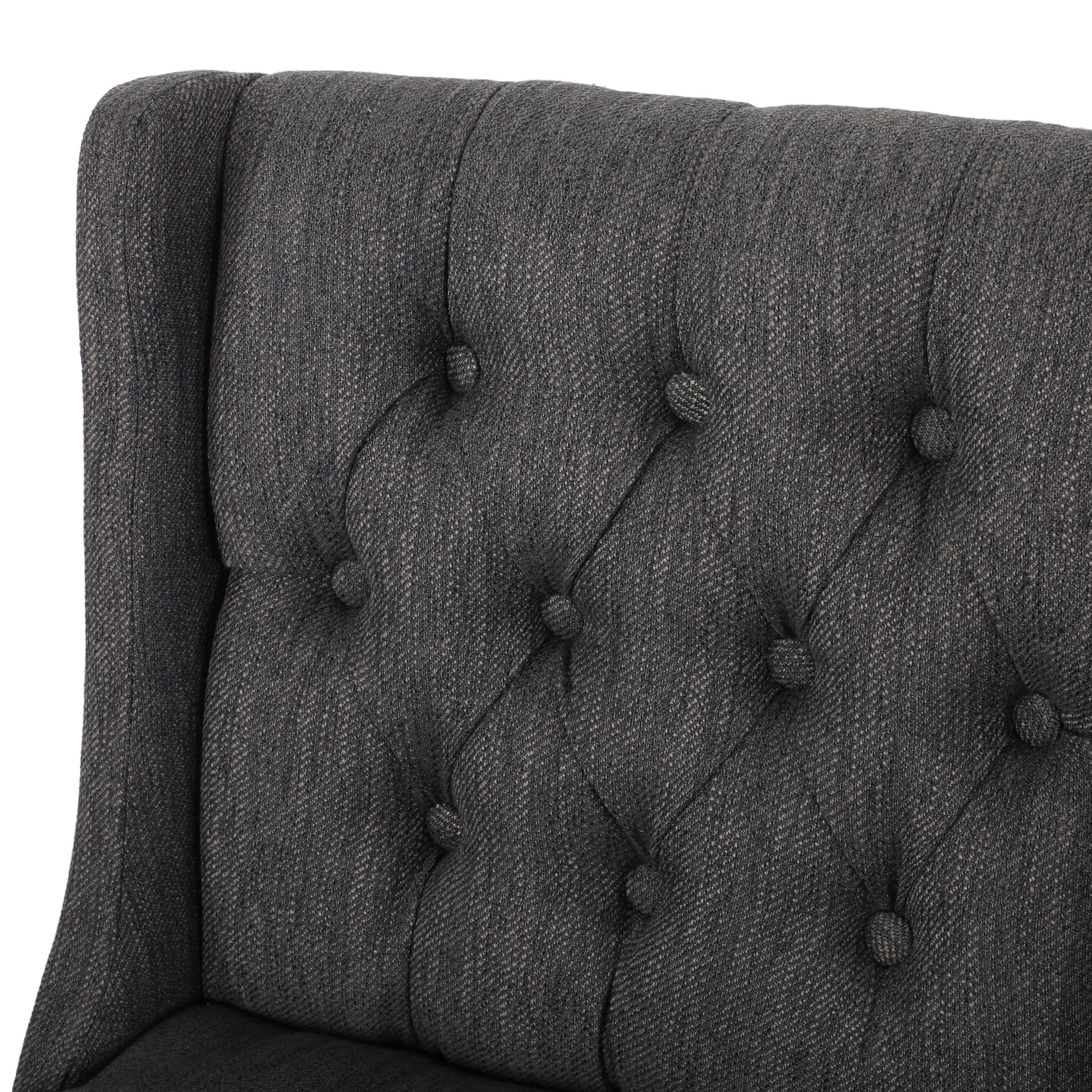 Barstool Charcoal Fabric