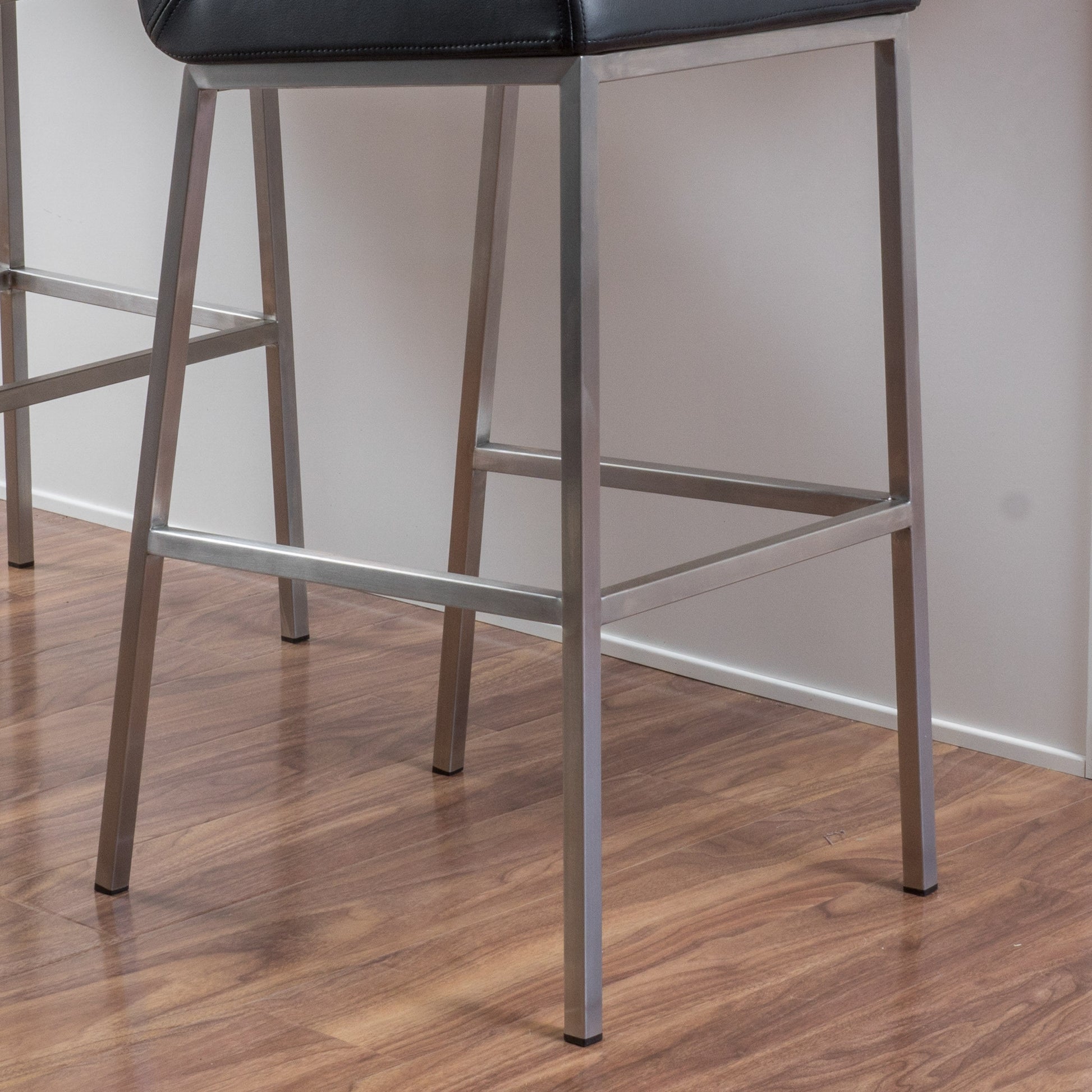 Barstool Black Wood