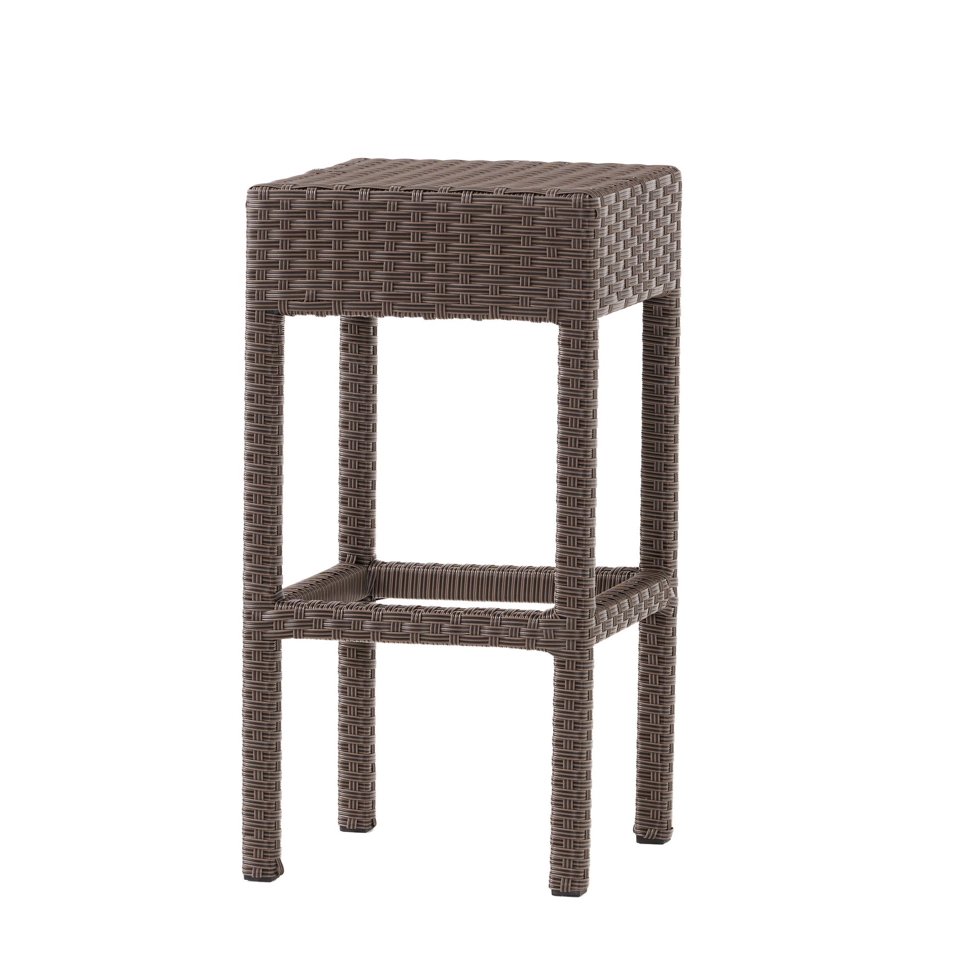 Trinidad Barstool Dark Brown Rattan