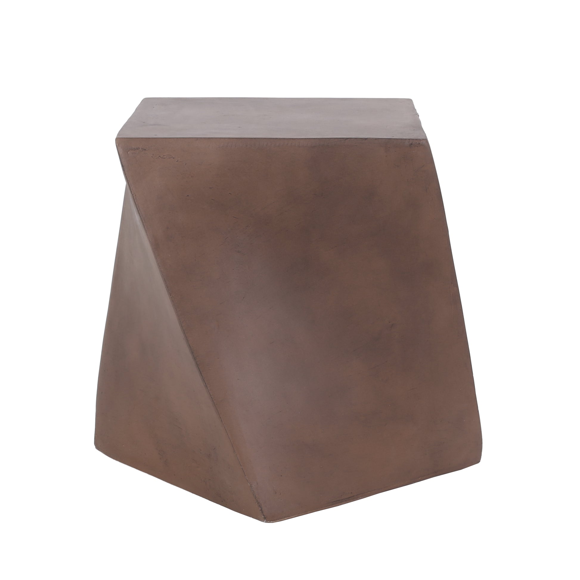 End Table Brown Magnesium Oxide