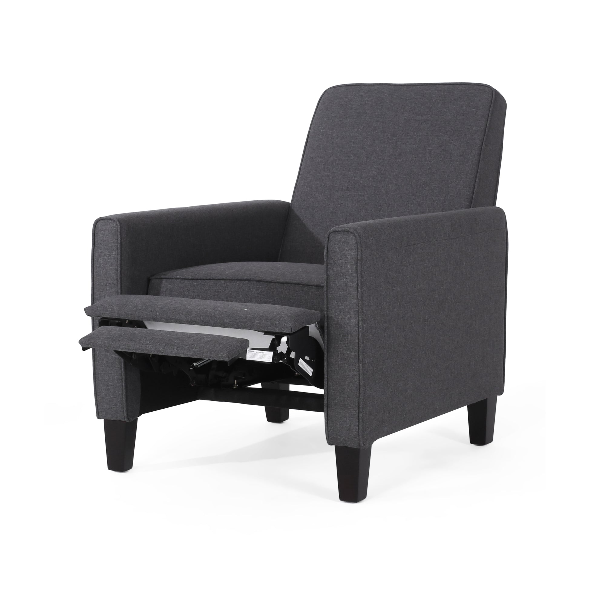 Smoke Fabric Push Back Chair For Elegant Home D Cor Smoke Fabric