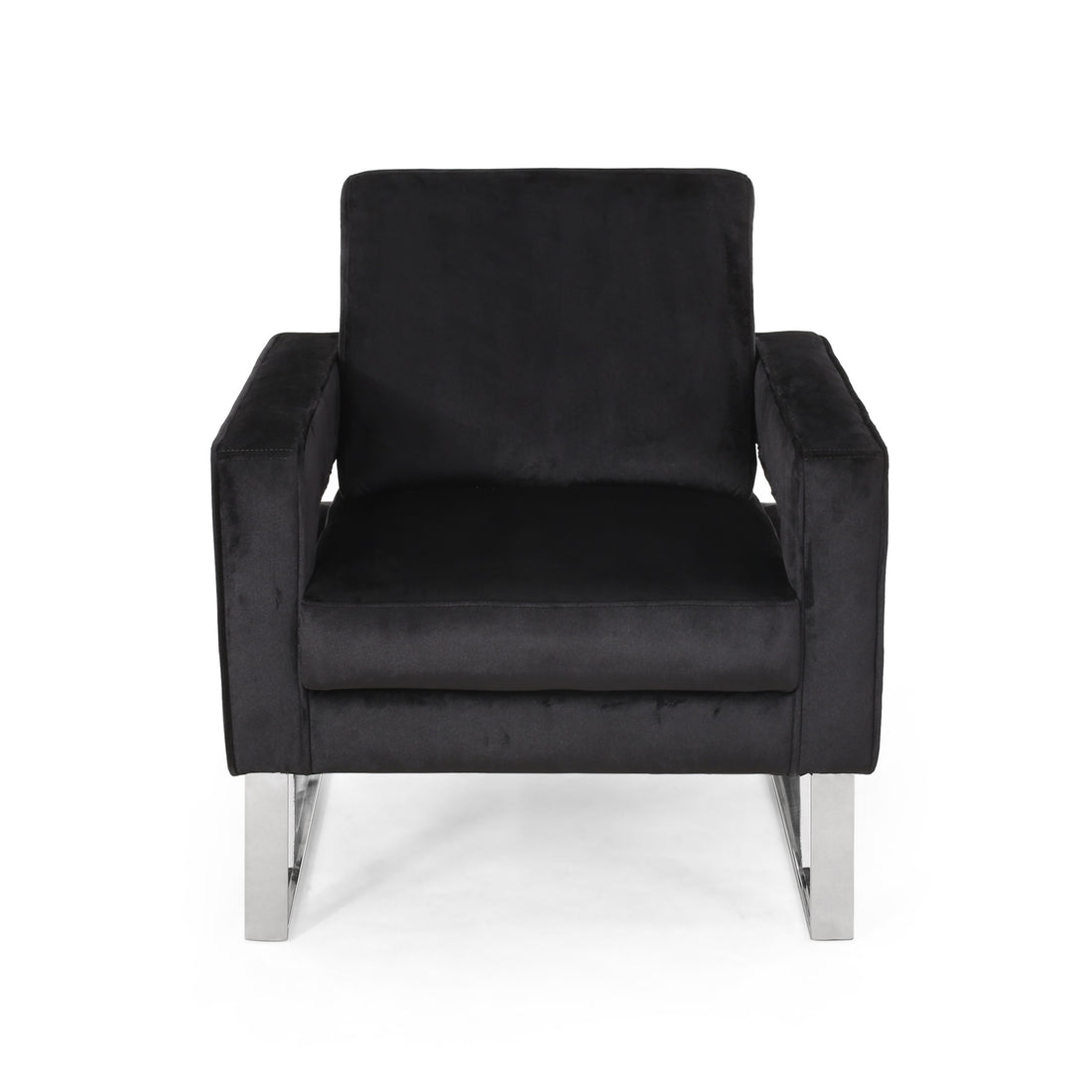 Arm Chair Black Velvet