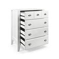 Chest Of Drawer White Mdf