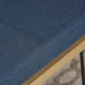 Bench Navy Blue Mdf