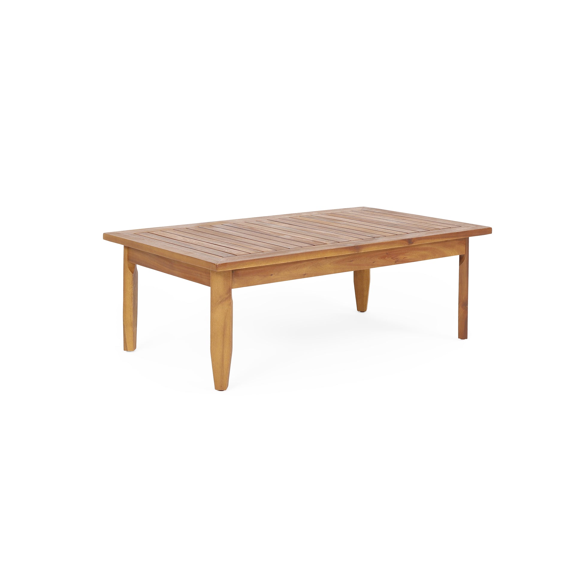 Aston Ottoman Coffee Table Teak Acacia Wood