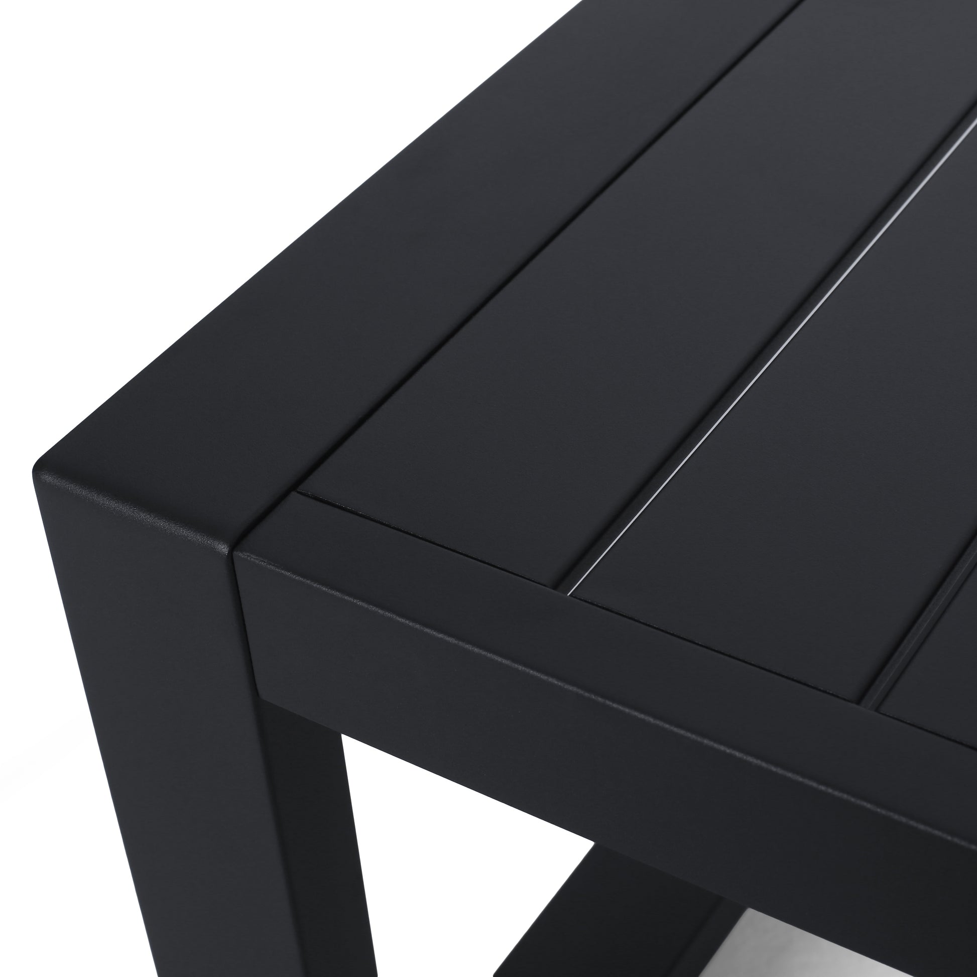 Navan 4 Pc Chat Set Dark Gray Aluminium