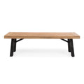 Bettina Bench Set Of 2 Grey Acacia Wood