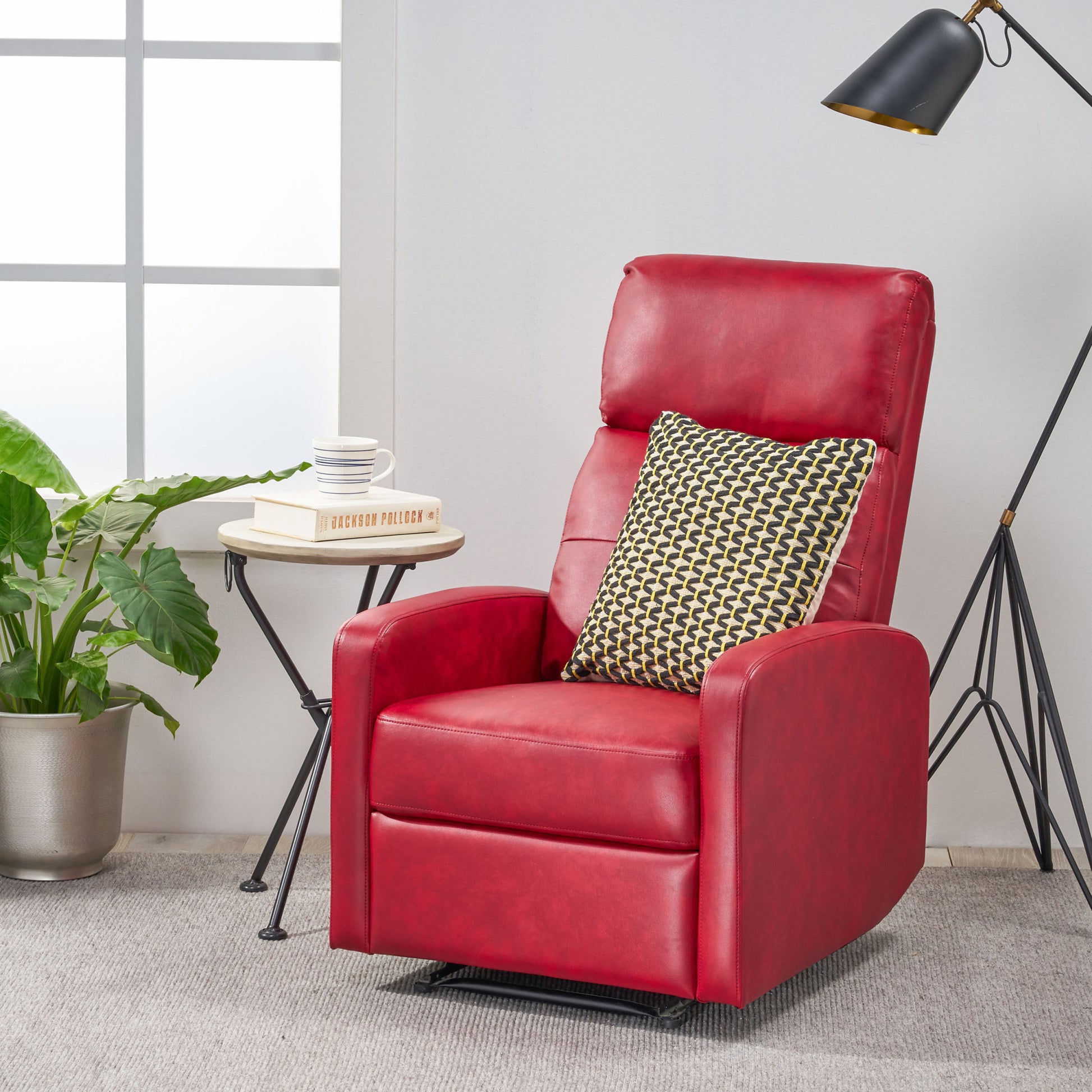 Recliner Red Pu