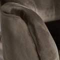 Arm Chair Grey Velvet