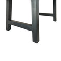 Lido Concrete Dining Table Leg Black Iron