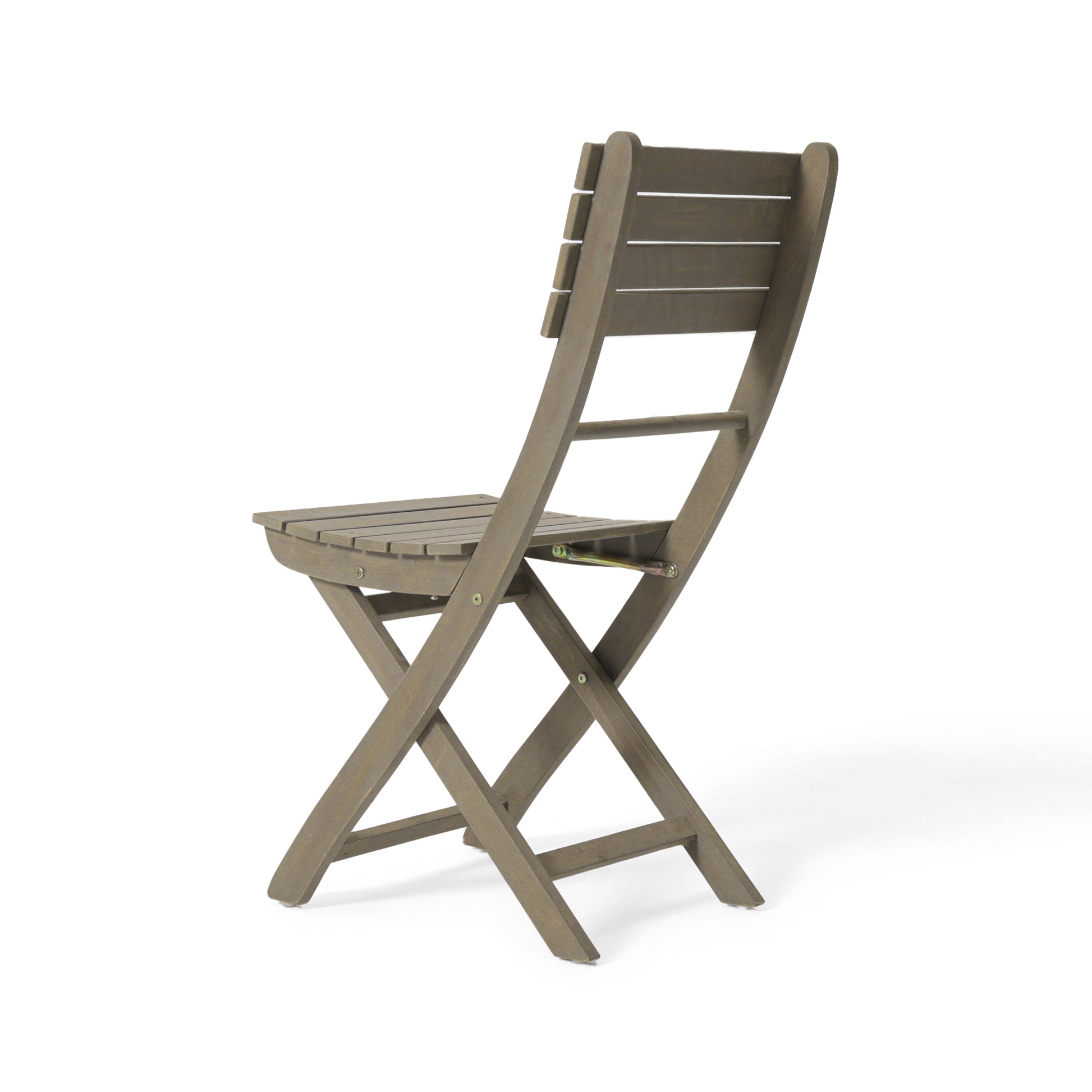 Positano Foldable Chair Grey Acacia Wood