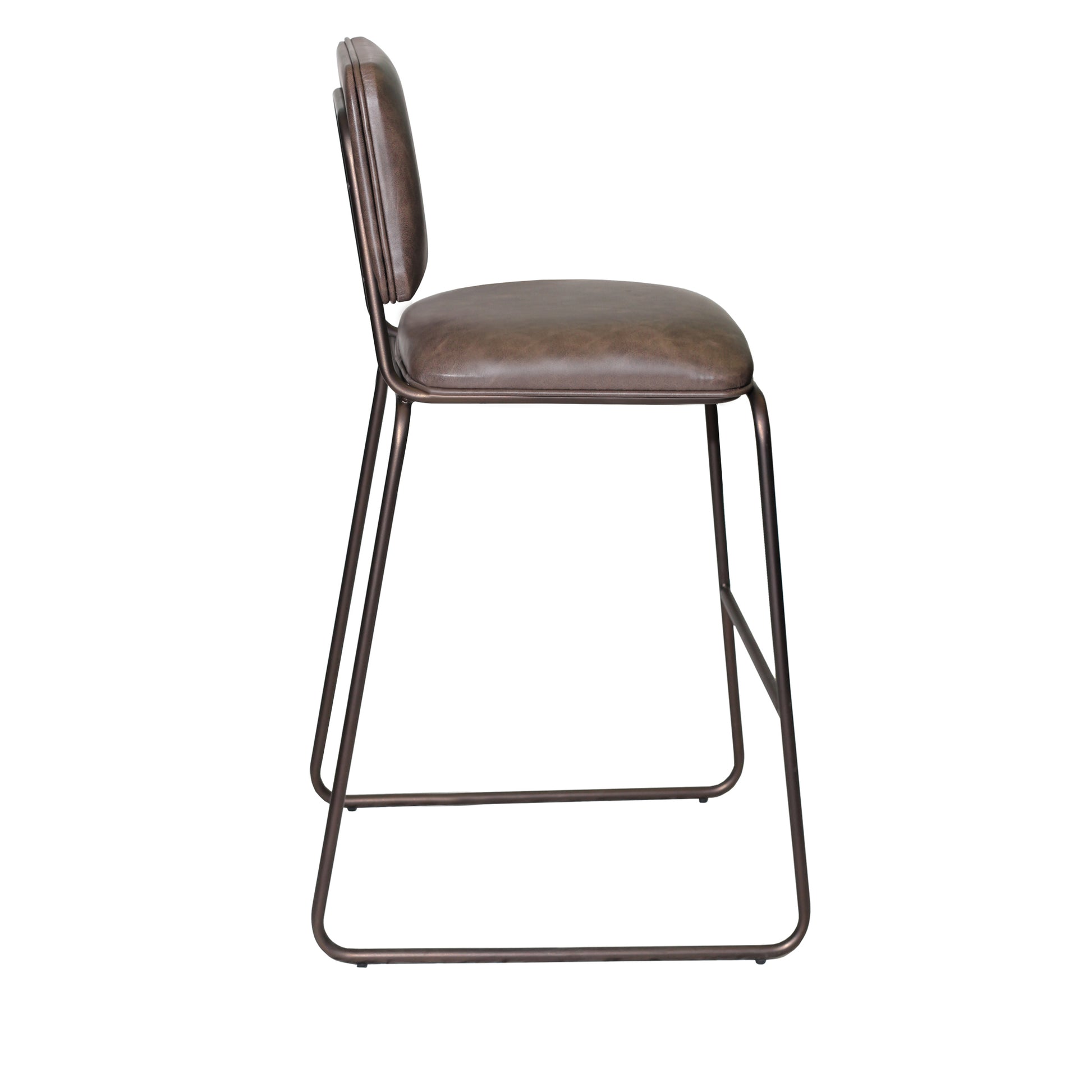 Mesa Counter Stool Brown Brown Wood