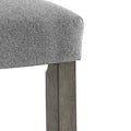 Emily 5 Piece Dining Set Dark Gray Dark Gray Marble