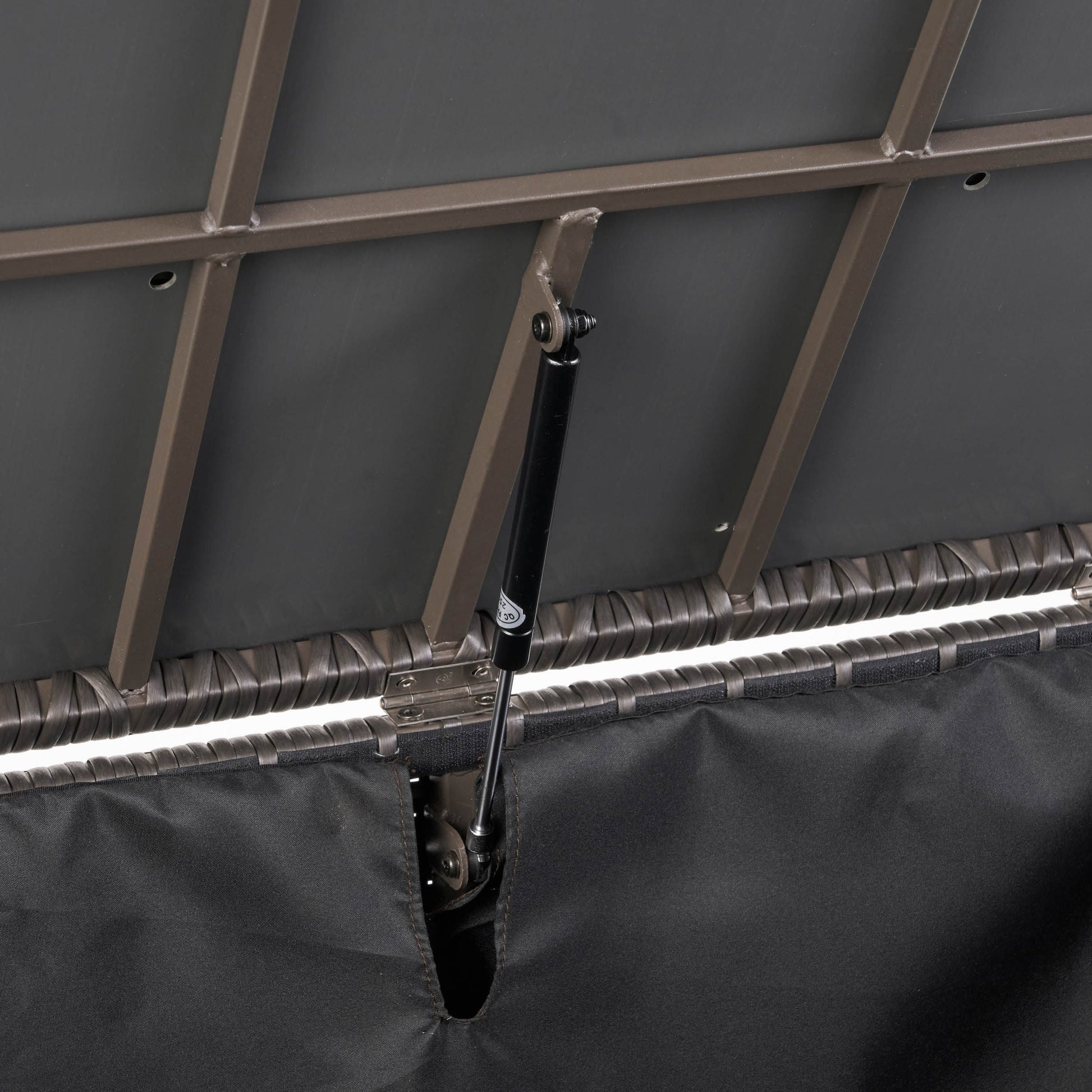 Santa Rosa Storage Grey Rattan