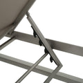 Modesta Chaise Lounge Set Of 2 Grey Mesh