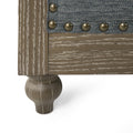 Club Chair Charcoal Fabric