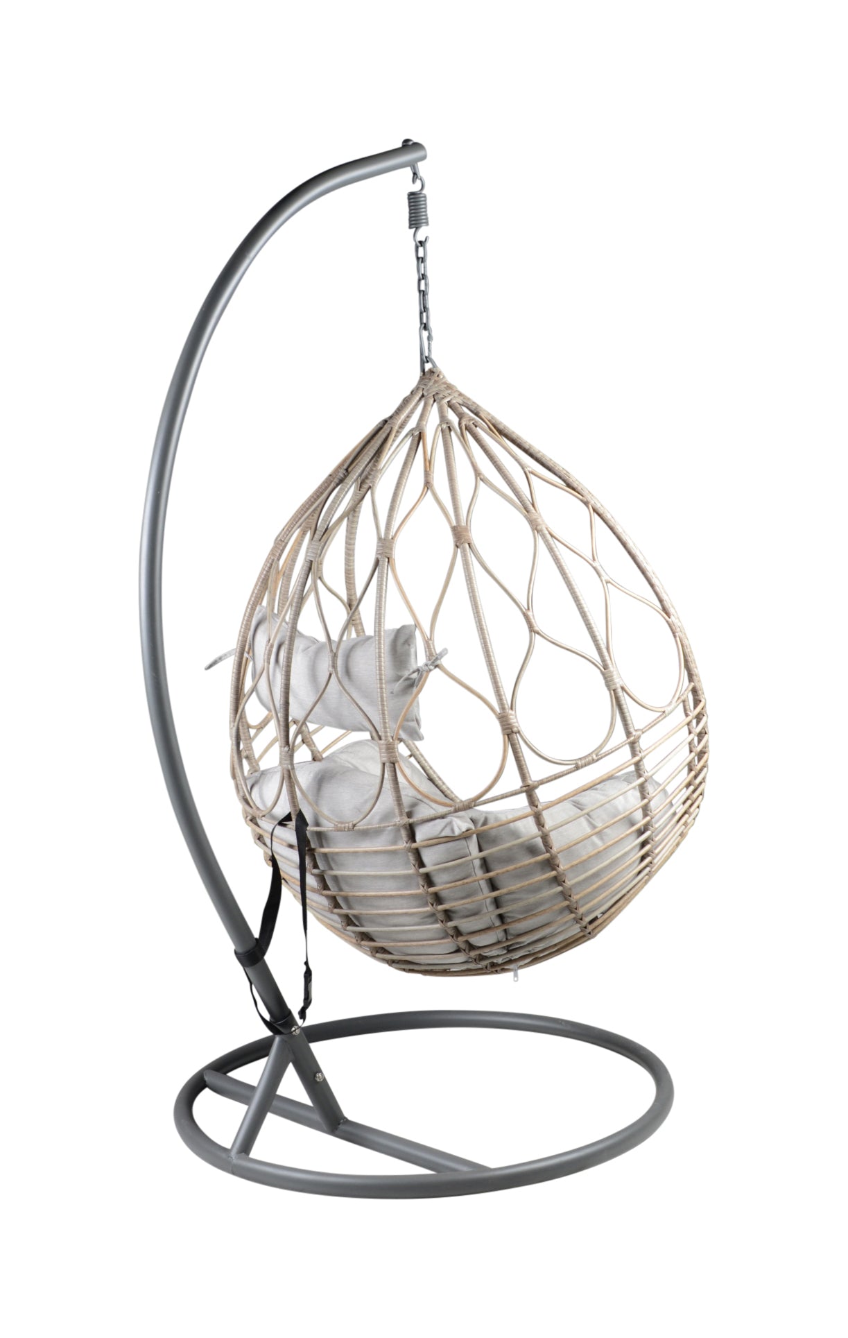 Lux Basket Chair White White Steel