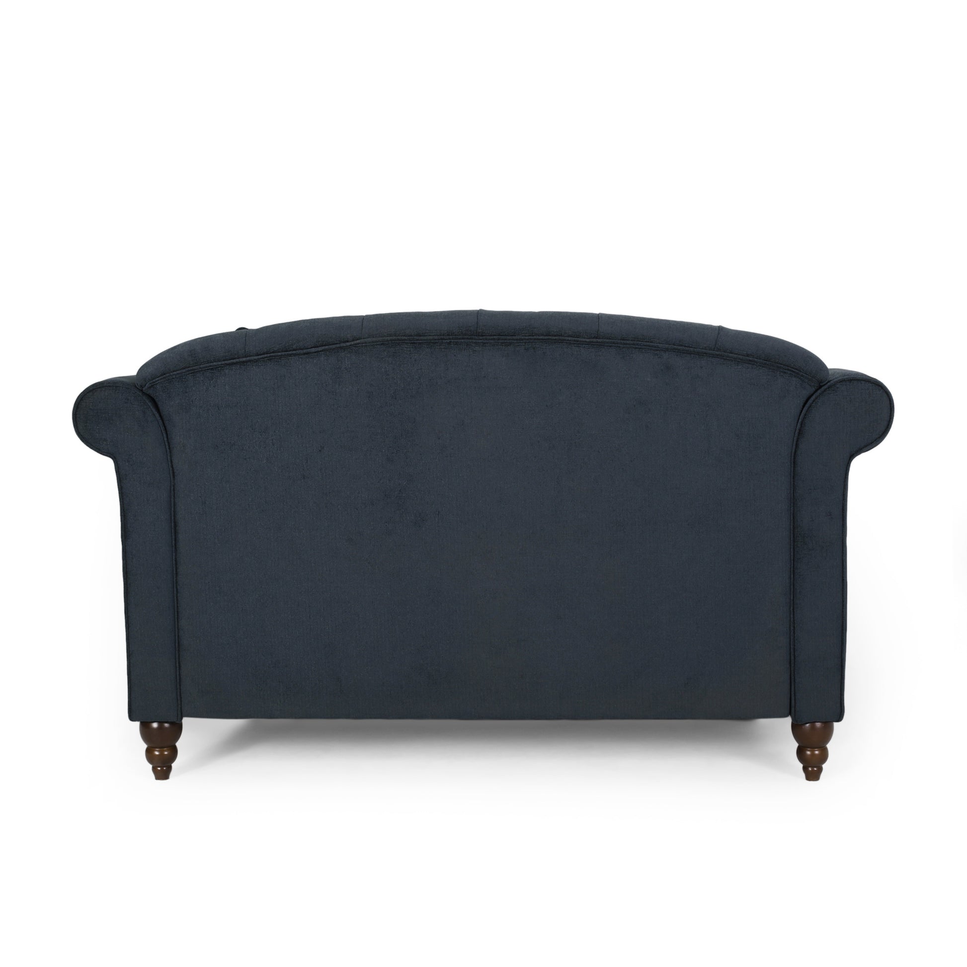 Seat Chaise Lounge Charcoal Fabric