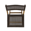 Hillside Bistro Chair,Set Of 2 Brown Wood