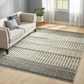 Rug Black Ivory Polypropylene