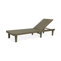 Nadine Chaise Lounge Grey Acacia Wood