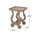 Accent Table Natural Mdf