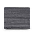 Toolless Assembly Nightstand Dark Grey Mdf