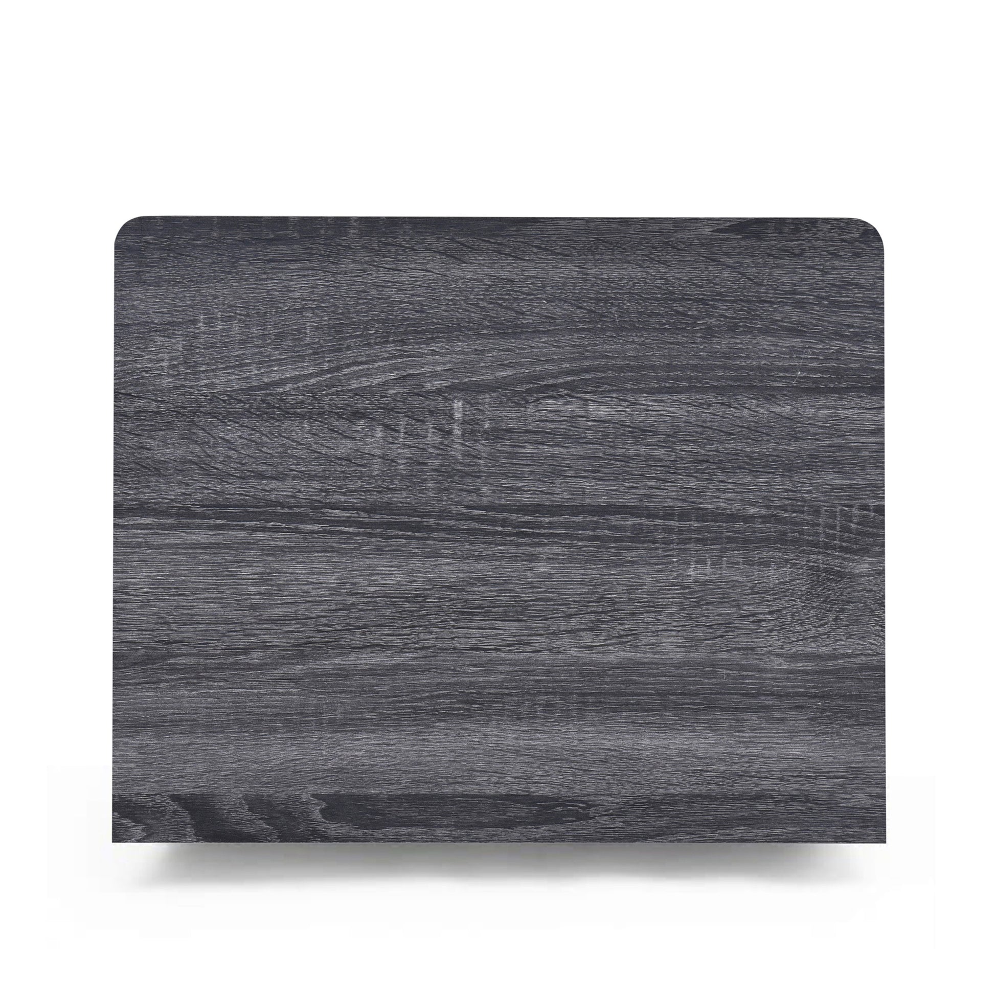 Toolless Assembly Nightstand Dark Grey Mdf