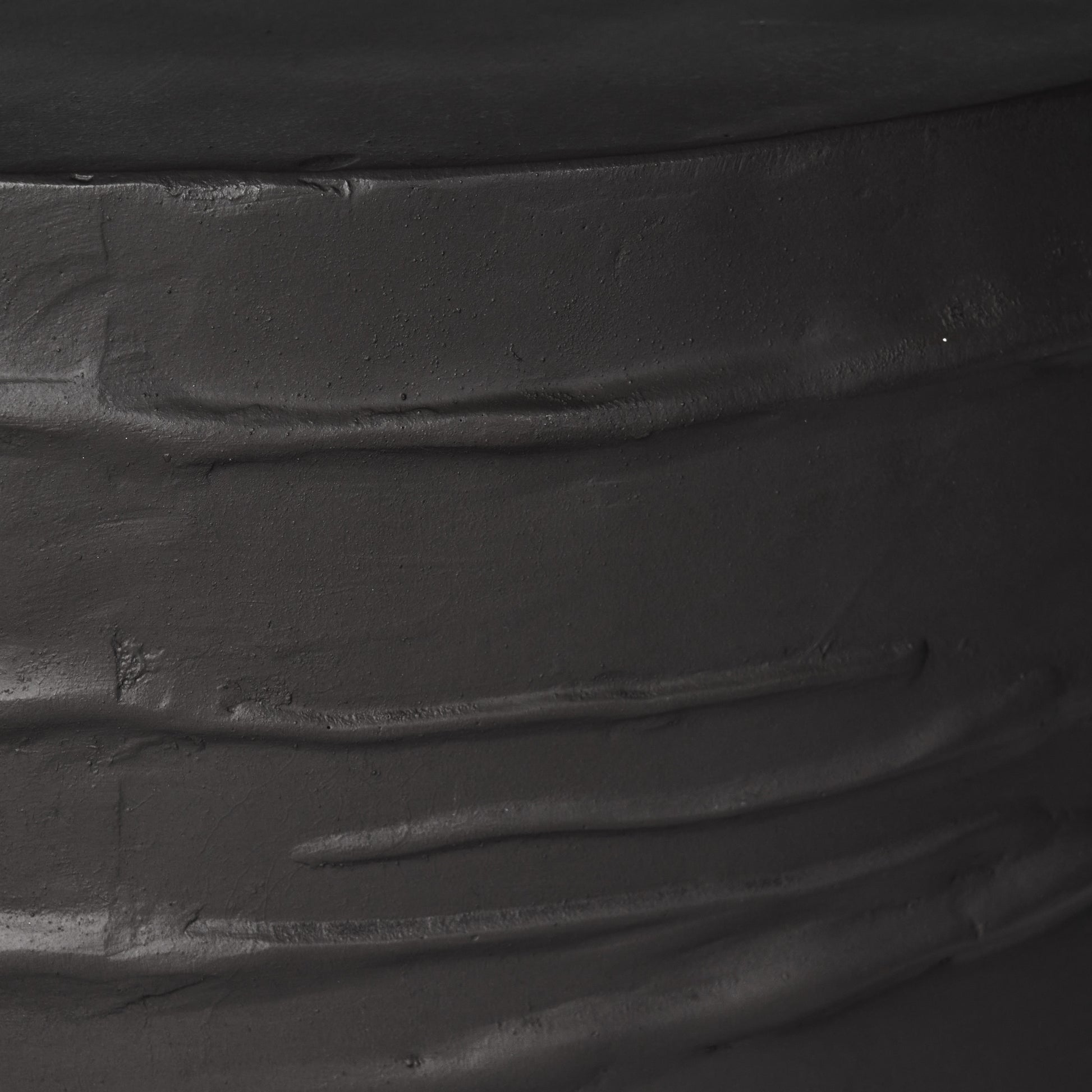 Birch 16 Mgo Side Table Black Concrete